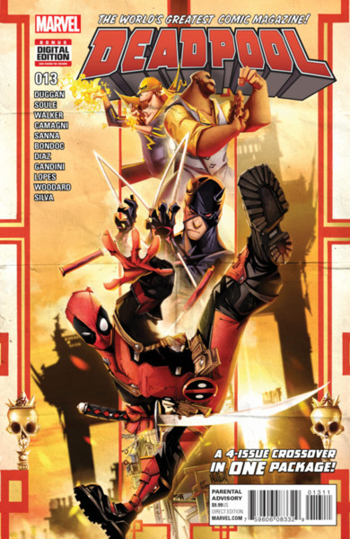 Deadpool 13 Cover