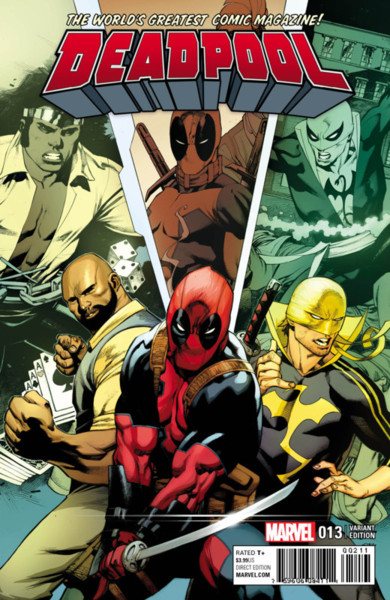 Deadpool 13 Stevens Power Man and Iron Fist Variant