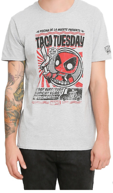 Deadpool T-shirt Hot Topic