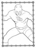 Highlight for Album: Daredevil Coloring Pages