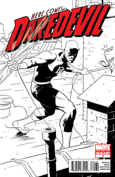 Daredevil 1 SecondCover